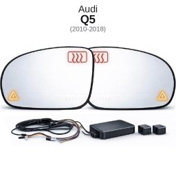 Senzor unghi mort dedicat Audi Q5 2010-2018 cu oglinda OEM si radar
