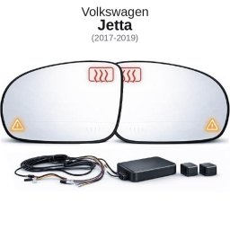 Senzor unghi mort dedicat Volkswagen Jetta 2017-2019 cu oglinda LED