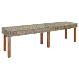 banca natural 160 x 35 x 45 cm Lemn de mango solid GartenMobel Dekor