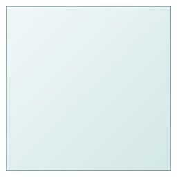 Blat de masa, transparent, 30x30 cm, sticla securizata GartenMobel Dekor