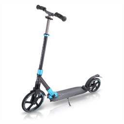 Trotineta pliabila Nils Extreme HM250 cu roti mari 250 mm, neagra