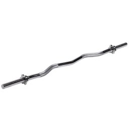 Bara Z pentru greutati HMS GL120, 120 cm, 30 mm, otel cromat