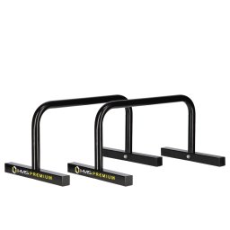 Bare paralele fitness HMS PW10 din otel, set 2 bucati, 210 kg