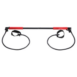 Bara de exercitii cu corzi de rezistenta HMS DC30, 91 cm, pentru fitness