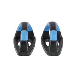 Manere pentru flotari HMS PU05 antiderapante, negre/albastre