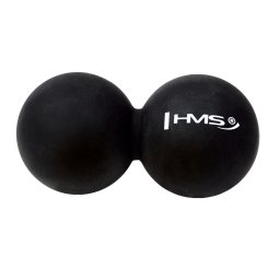 Minge dubla pentru masaj HMS BLC02 din silicon, neagra