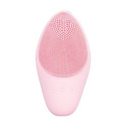 Perie faciala sonica cu LED inSPORTline Paulinne, roz, 6 trepte