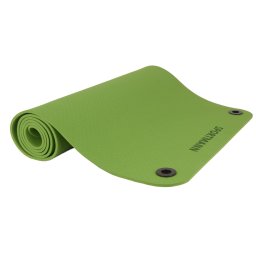 Saltea yoga Sportmann Trikona din TPE, 6 mm, verde, 183 cm