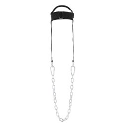 Centura pentru antrenament gat cu lant HMS HD03, reglabila, 100 kg