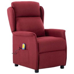 Scaun de masaj cu perna Vin 93.5 x 67.5 x 101.5 cm tesatura GartenMobel Dekor
