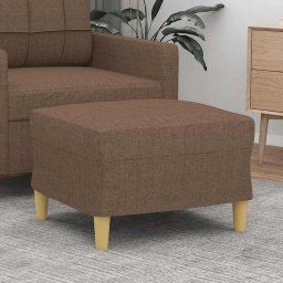 Taburet, maro, 60x50x41 cm, material textil GartenMobel Dekor