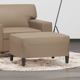 Taburet, cappuccino, 70x55x41 cm, piele ecologica GartenMobel Dekor