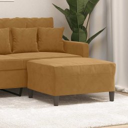 Taburet, maro, 70x55x41 cm, catifea GartenMobel Dekor