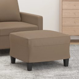 Taburet, cappuccino, 60x50x41 cm, piele ecologica GartenMobel Dekor