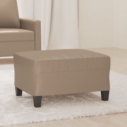 Taburet, cappuccino, 70x55x41 cm, piele ecologica GartenMobel Dekor