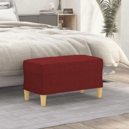 Banca, rosu vin, 70x35x41 cm, textil GartenMobel Dekor