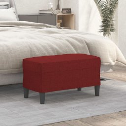 Banca, rosu vin, 70x35x41 cm, textil GartenMobel Dekor