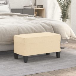 Banca, crem, 70x35x41 cm, textil GartenMobel Dekor