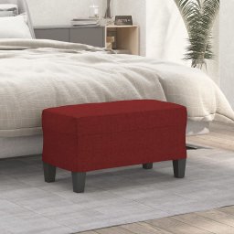 Banca, rosu vin, 70x35x41 cm, textil GartenMobel Dekor