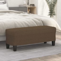 Banca, maro, 100x35x41 cm, textil GartenMobel Dekor