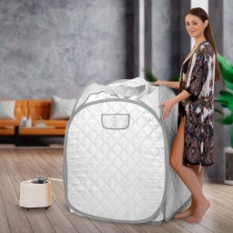 Sauna portabila cu aburi inSPORTline Steamona II, pliabila, 1 persoana