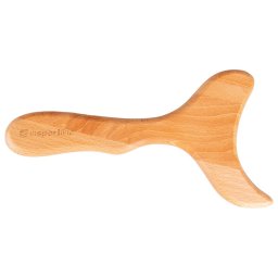 Spatula de Masaj Anticelulitica din Lemn inSPORTline Baqshee 100