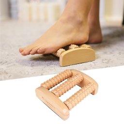 Accesoriu pentru masajul picioarelor din lemn inSPORTline Vranes