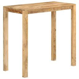 Masa de bar, 112x55x108 cm, lemn masiv de mango GartenMobel Dekor