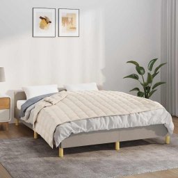 Patura cu greutati, crem deschis, 120x180 cm, 5 kg, textil GartenMobel Dekor