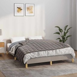 Patura anti-stres, gri, 120x180 cm, 5 kg, material textil GartenMobel Dekor