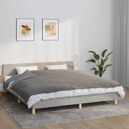 Patura grea cu husa, gri, 155x220 cm, 7 kg, textil GartenMobel Dekor