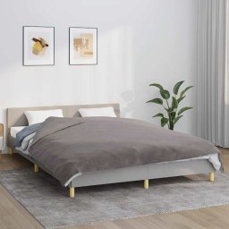 Patura grea cu husa, gri, 200x225cm, 13 kg, material textil GartenMobel Dekor