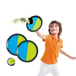 Set joc cu minge pentru copii inSPORTline TGS80, 2 palete si minge