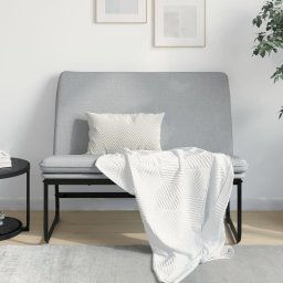 Banca, gri deschis, 100x75x76 cm, materil textil GartenMobel Dekor