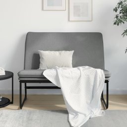 Banca, gri închis, 100x75x76 cm, material textil GartenMobel Dekor