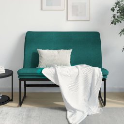 Banca, verde închis, 100x75x76 cm, material textil GartenMobel Dekor