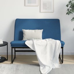 Banca, albastru, 100x75x76 cm, material textil GartenMobel Dekor