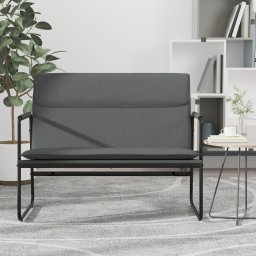Banca, gri închis, 100x64x80 cm, textil GartenMobel Dekor