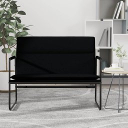 Banca, negru, 100x64x80 cm, textil GartenMobel Dekor