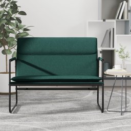 Banca, verde închis, 100x64x80 cm, textil GartenMobel Dekor
