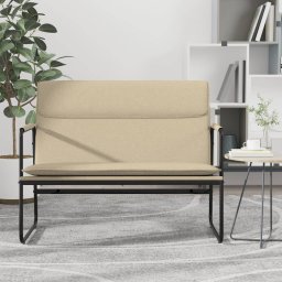 Banca, crem, 100x64x80 cm, textil GartenMobel Dekor
