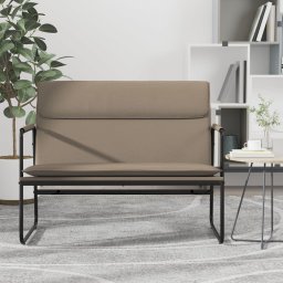 Banca, cappuccino, 100x64x80 cm, piele ecologica GartenMobel Dekor