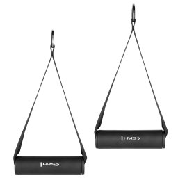 Set 2 manere pentru scripete si benzi elastice HMS UWC32, cu spuma