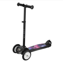 Trotineta pentru copii cu 3 roti Nils Fun HLB1503 Space, 50 kg