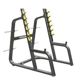 Suport genuflexiuni cu suporturi haltera Sportmann B1050, otel