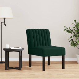 Fotoliu, verde închis, catifea GartenMobel Dekor