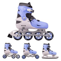 Role reglabile 4 in 1 pentru copii inSPORTline Foursimo, marime ajustabila
