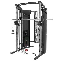 Statie multifunctionala fitness 3 în 1 cu Smith si scripeti HMS