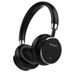 Bluetooth On-Ear headphone, active noise cancelling, Black