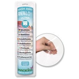 Ata de cusut, brodat si surfilat Insertie broderie hidrosolubila Avalon Ultra, 0.3 x 3m Madeira 9441